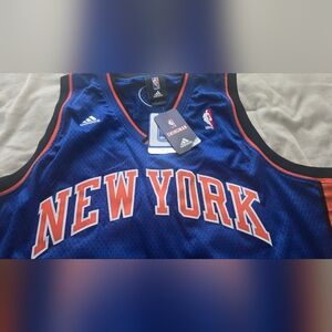 Adidas Blue New York Knicks Blank Basketball Jersey